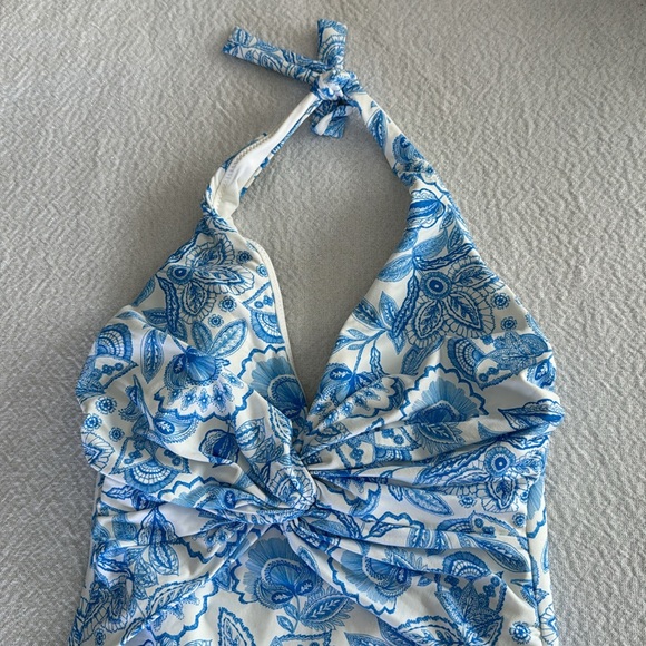 MELISSA ODABASH ZANZIBAR CERAMIC SWIMSUIT, size 2, $278 - Picture 6 of 11